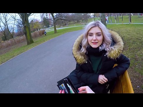 ❤️ Акча үчүн чоочун адамдын ысык спермасын жутат - минет паркта Эва Элфи ❤️ Порно fb боюнча бизде ☑